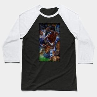 Alistar Mosaic Portrait 7 Baseball T-Shirt